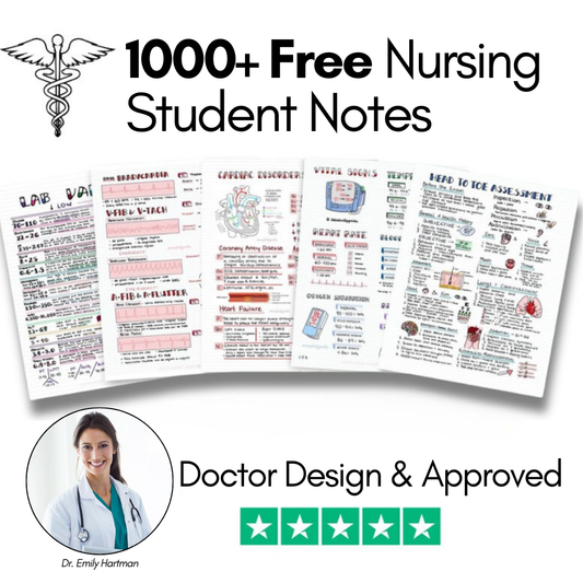 1000+ Nursing Student Notes